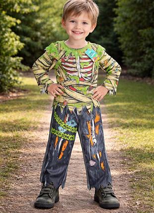 Карнвальний костюм скелет мумія 3-4  роки на хеловін