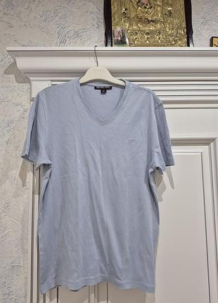 Фирменная мужская хлопковая футболка