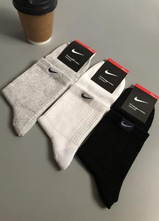 Шкарпетки чоловічі nike спортивні 42-46 бавовняні