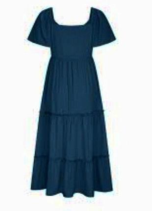 Темно синее платье от shein