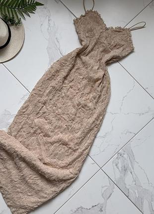 Сукня міді сіточка