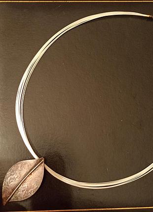 Кольє " лист"