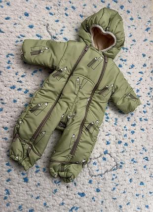 Дитячий зимовий комбінезон