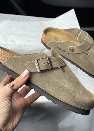 Шльопанці із колекції birkenstock boston біркеншток, клоги, сабо. 6