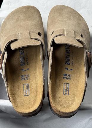 Шльопанці із колекції birkenstock boston біркеншток, клоги, сабо. 9