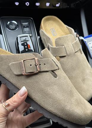 Шльопанці із колекції birkenstock boston біркеншток, клоги, сабо. 5