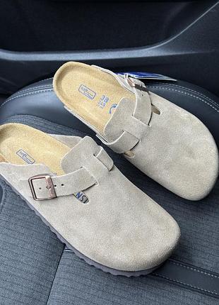 Шльопанці із колекції birkenstock boston біркеншток, клоги, сабо. 2