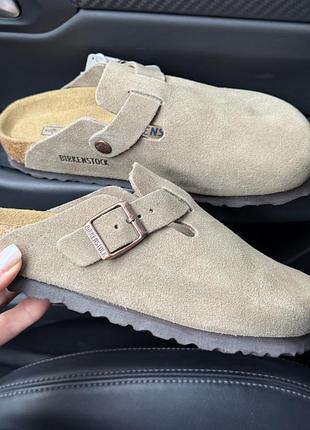 Шльопанці із колекції birkenstock boston біркеншток, клоги, сабо. 7