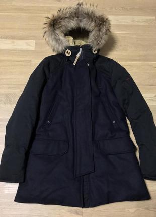 Holubar {оригинал}. пуховое шерстяное пальто arctic парка canada goose woolrich4 фото