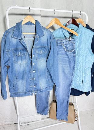 Джинсова куртка рр м