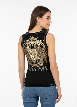 🖤 эффектная дизайнерская майка naomi 🖤