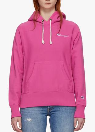Рожева жіноча толстовка  champion