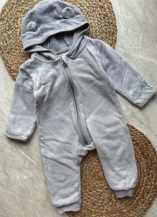 Комбінезон на малюка 62-68 см 2-4 місяці демі чоловічок