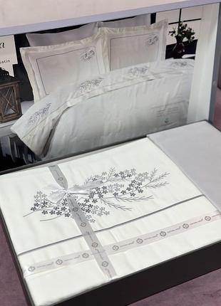 Комплект постельного белья из 100% сатинового премиум волокна туречки