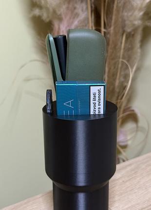 Тримач в авто / холдер айкос у підстаканник / органайзер iqosу підстаканник