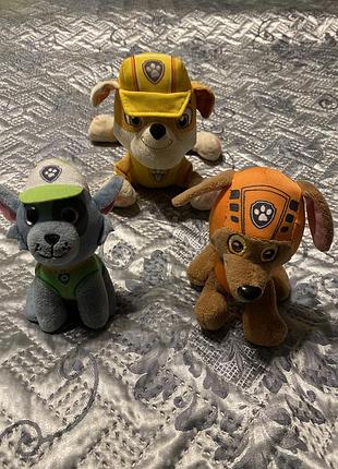 Мягкие игрушки щенячий патруль