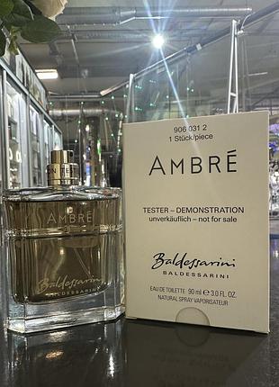 Тестер baldessarini ambre туалетна вода 90мл