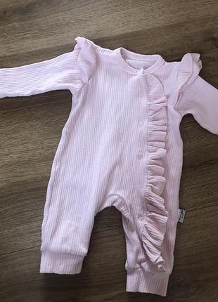 Розовий чоловічок 0-3 місяців