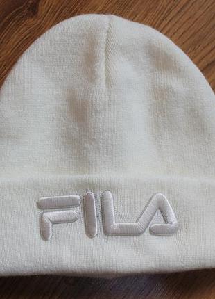 Унисекс шапка бини fila beanie blau