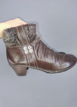 Утепленные полу сапоги, ботильоны sylvine