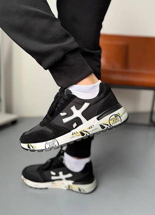 Premiata mick black white