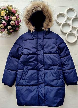 8 лет, рост 128 теплая зимняя курточка на синтепоне john lewis (джон Льюис) артикул 26054