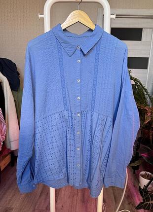 Сорочка прошва м/л овер