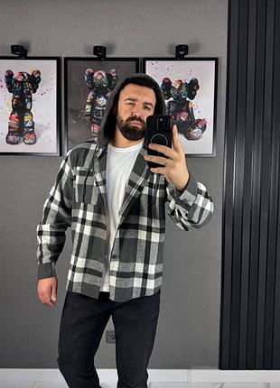 Байкова сорочка з капюшоном(46-52)