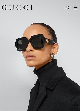 Сонцезахисні окуляри гучі double g