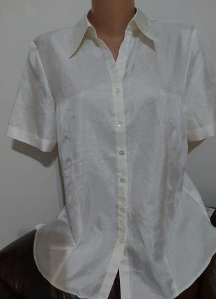 Брендовая шёлковая блуза. gerry weber.
p.40 -42.