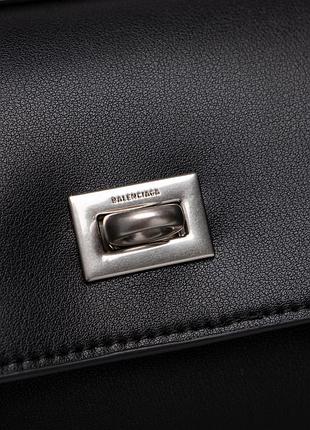 Сумка баленсиага rodeo large black/silver 2
