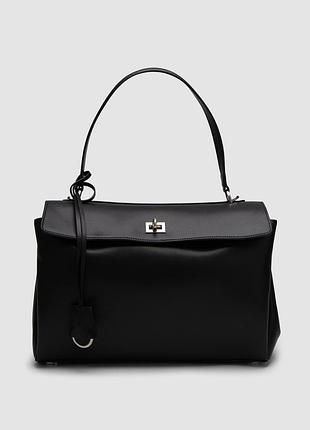 Сумка баленсиага rodeo large black/silver