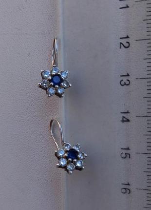 Винтажные срнибри серьги, 925