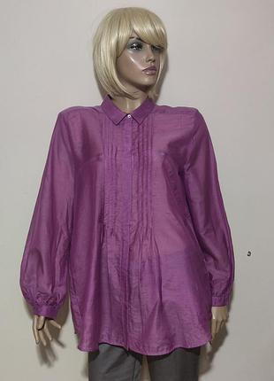 Iblies max mara  батистовпя рубашка шелк хлопок /0000h/