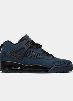 Чоловічі кросівки air jordan spizike low dark obsidian blue / smb+ 🔗