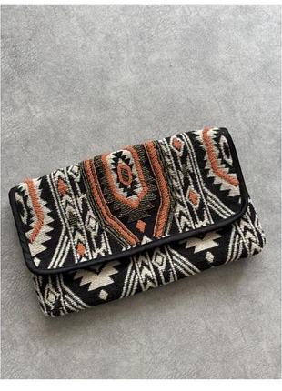 Клатч жіночий трендовий з бісером