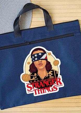 Сумка для ноутбука очень странные дела stranger things (27420)