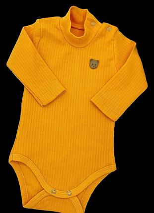 Боди-водолазка, рубчик тм "findik" (62 см) 80 см