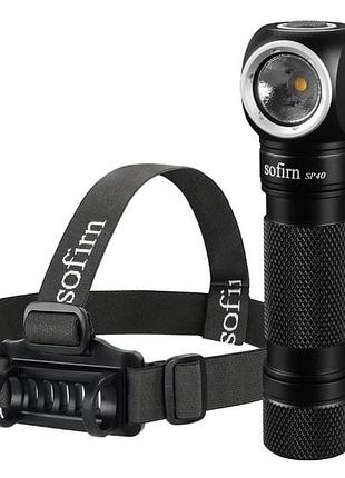 Портативний світлодіодний ліхтарик sofirn sp40 з акумулятором