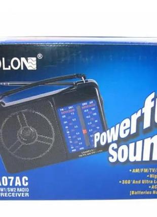 Радіоприймач golon rx-a07 ac