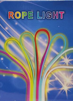 Лента силиконовая led neon 5 м 12v-220v multi with function 8491