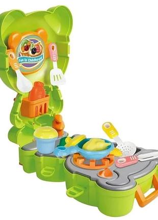Рюкзак дитячий мінікухня з приладами на 13 деталей cook series 6085