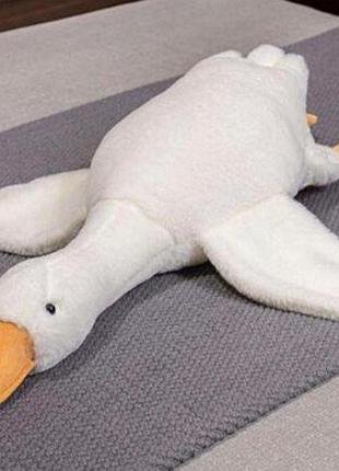 М'яка іграшка обіймашка гусак 110см