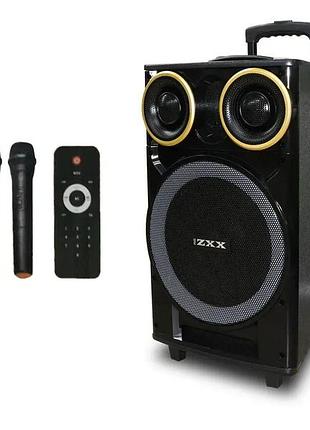 Акустическая переносная колонка zxx-9191 60вт 12"