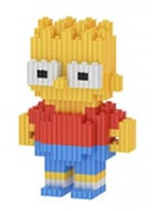 Конструктор magic blocks – барт симпсон (zk-26, 560 деталей)