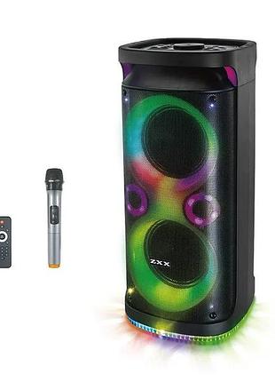 Акустична переносна колонка zxx-8850 60 вт 8*2