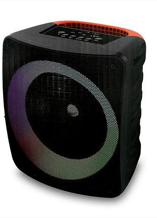 Музыкальная портативная колонка bluetooth s3 15вт 8"