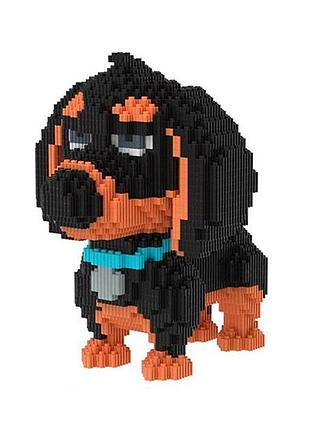 Конструктор magic blocks «собака породы такса “бадди”», 1900 деталей (169-bx)