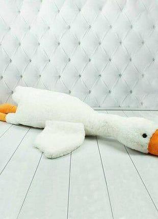 М'яка іграшка обіймашка гусак 110 см 2