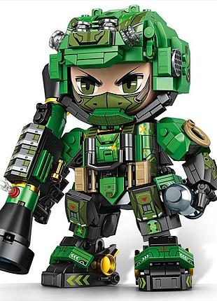 Конструктор «мобильный военный отряд», 508 деталей 8807